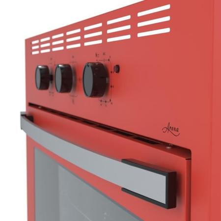 Imagem de Forno de embutir a Gas 90L arena-eg GII Vermelho Gás Glp