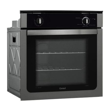 Imagem de Forno de Embutir a Gás Consul Inox Prata 78 Litros 220V