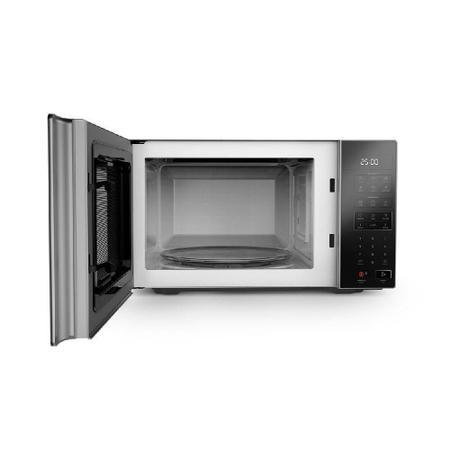 Imagem de Forno de Micro-ondas Toshiba MM2-EM27PA(GM) MM2-EM27PB(GM) com Função Eco 27L  Cinza com Porta Preta