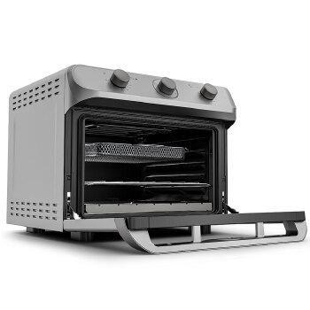 Imagem de Forno Elétrico de Bancada 35L Mueller com Função Air Fryer e Timer MFB35G - Prata - 110 Volts