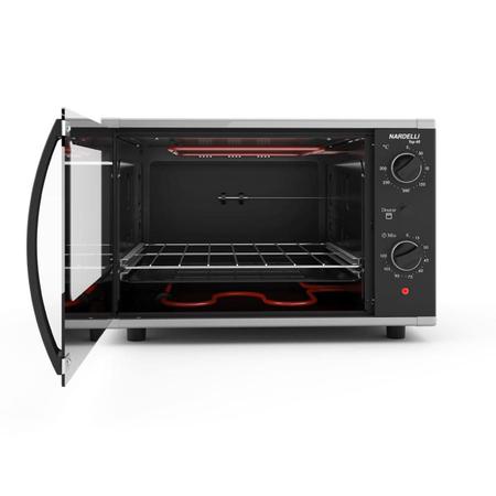 Imagem de Forno Elétrico De Bancada Nardelli Top40 Black 40 Litros