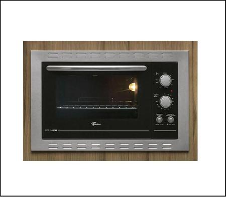 Imagem de Forno elétrico fischer new fit line de embutir 44l inox 127v