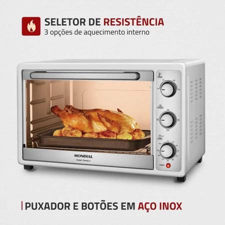 Imagem de Forno Elétrico Mondial 52L Grand Family Ii Fr-52-W - 220V