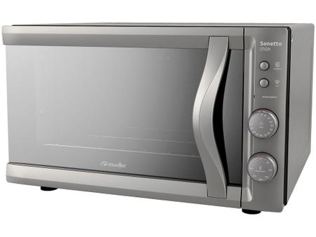 Imagem de Forno Elétrico Mueller 44L com Grill e Timer - Sonetto Inox