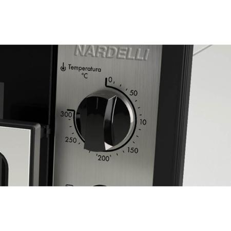Imagem de  Forno Elétrico Nardelli Smart60s Grill 60 Litros com Espeto Giratório e Termostato 750W