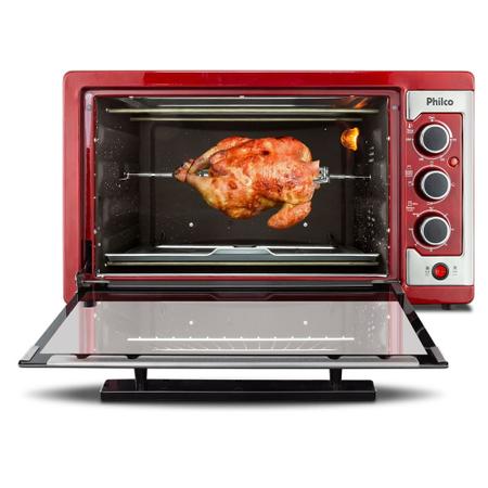 Imagem de Forno Elétrico Philco 46 Litros Vermelho PFE46V  127 Volts