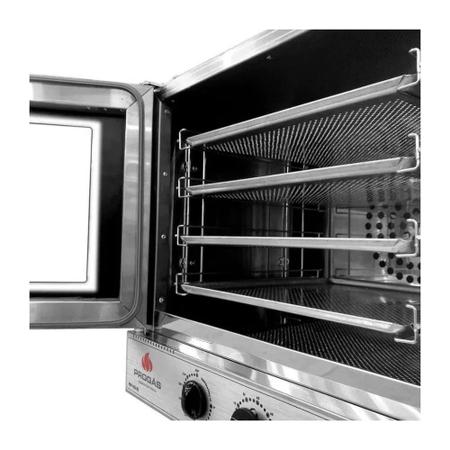 Imagem de Forno Industrial Turbo Eletrico Fast Oven Prp-004 Vermelho 127V - Progas