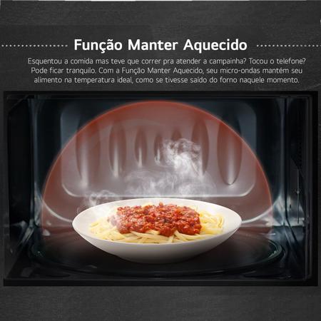 Imagem de Forno  Micro-ondas Lg Mh7093b 30L  Grill Quartzo E Revestimento EasyClean Premium 127v
