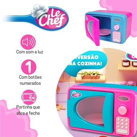 Microondas De Brinquedo Forninho Mini Cozinha Menina - Usual Brinquedos -  Microondas de Brinquedo - Magazine Luiza