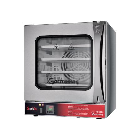 Imagem de Forno Turbo Convector Cocção Inox Monofásico 220v Digital FC35 D - Gastromaq