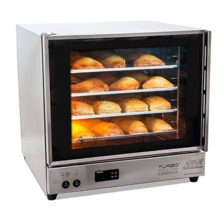 Imagem de Forno Turbo Elétrico Digital Profissional  FETP-D 3040W Compacto 4 Assadeiras c/ Tecnologia de Rápido Aquecimento - Titã