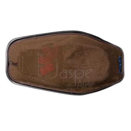 Forração Honda ADV 150 Baú Acessório Forro Marrom Scooter - Jaspe Ateliê Imagem de Forração Honda ADV 150 Baú Acessório Forro Marrom Scooter