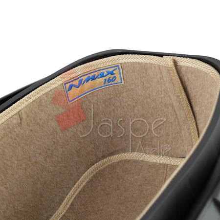 Forração Yamaha Nmax Baú Forro Acessório Scooter Bege - Jaspe Ateliê Imagem de Forração Yamaha Nmax Baú Forro Acessório Scooter Bege
