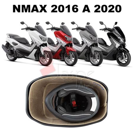 Forração Yamaha Nmax Baú Forro Acessório Scooter Bege - Jaspe Ateliê Imagem de Forração Yamaha Nmax Baú Forro Acessório Scooter Bege