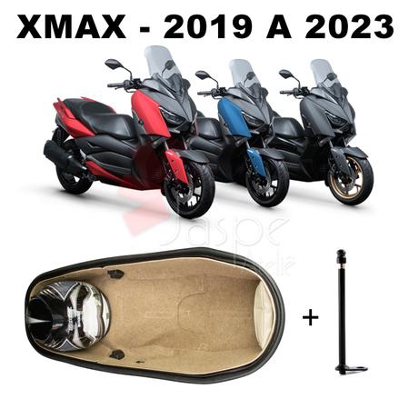 Imagem de Forração Yamaha Xmax 250 Forro Baú Standard Bege + 1 Antena