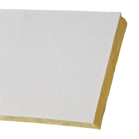 Imagem de Forro em Lã de Vidro Isover Prisma Decor Plus Tg (T24) 15mm x 62,5cm x 62,5cm (Placa) Branco