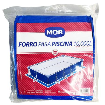 Imagem de Forro Premium P/ Piscina Retangular 10.000 Litros Azul MOR