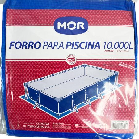 Imagem de Forro Premium P/ Piscina Retangular 10.000 Litros Azul MOR