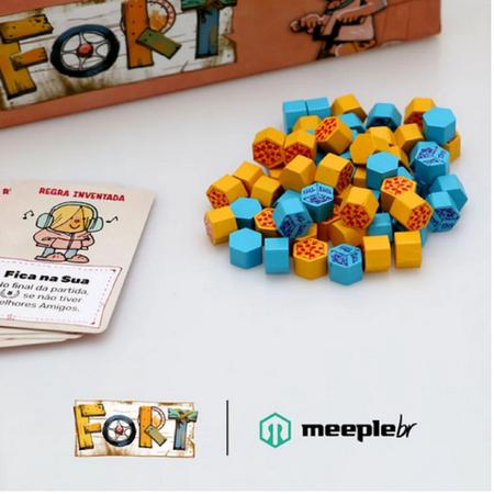 Fort Jogo de tabuleiro Meeple BR - MeepleBR - Deck de Cartas