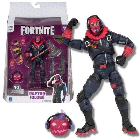 FORTNITE - RAPTOR (GLOW) - ACTION FIGURE - 15 CM