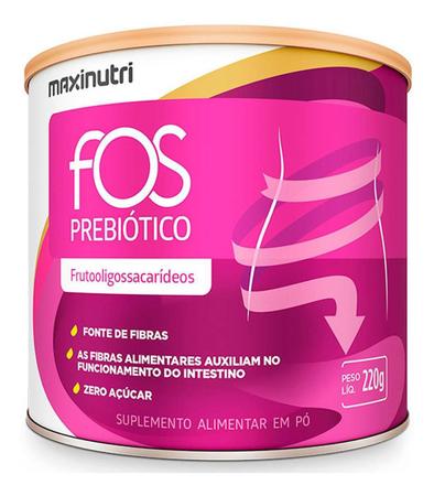 Imagem de Fos Prebiotico Frutooligossacarideos 220G Maxinutri
