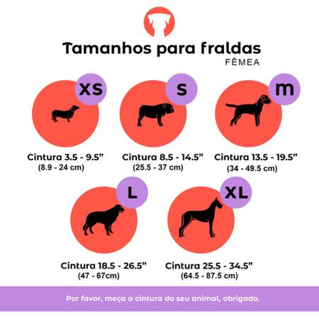Imagem de Fralda Cachorro Fêmea Reutilizáveis 3 Pcs Petting Is Caring