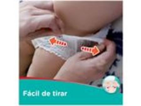 Imagem de Fralda Calça Descartável Pampers Pants Ajuste Total - Tam M - 6 a 10kg - BARATO- 60 Tiras