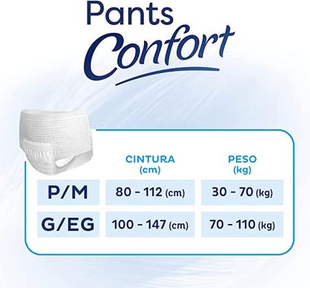 Roupa Íntima Tena Pants Confort P/M 32 unidades - FRALCENTER