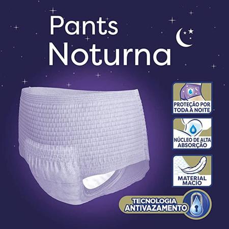 Imagem de Fralda calça geriátrica unissex tena pants noturna com 24 unidades