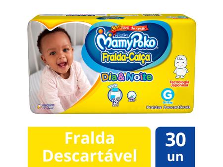 Imagem de Fralda Calça MamyPoko Dia&Noite Jumbo Tam. G