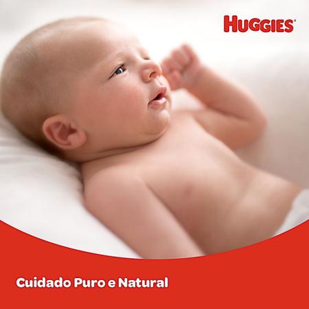 Imagem de Fralda Huggies Natural Care Tamanho P 36 Fraldas Descartáveis