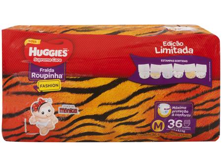 Imagem de Fralda Huggies Supreme Care Roupinha Fashion Calça