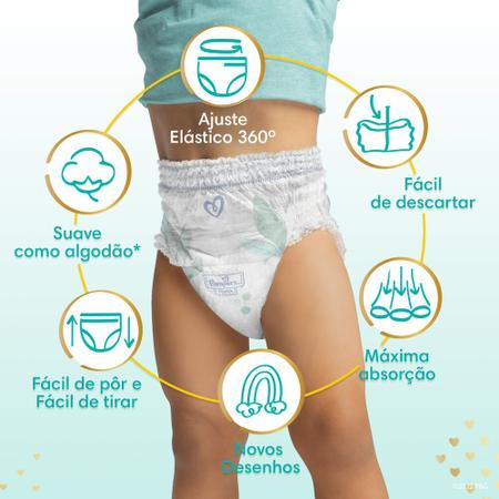 Imagem de Fralda Infantil Pampers Premium Care Pants Tamanho XXG com 60 Unidades