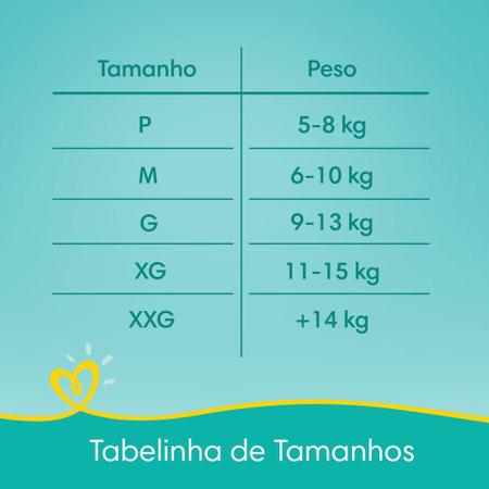 Imagem de Fralda Pampers Confort Sec Pack Tamanho G 60 unidades