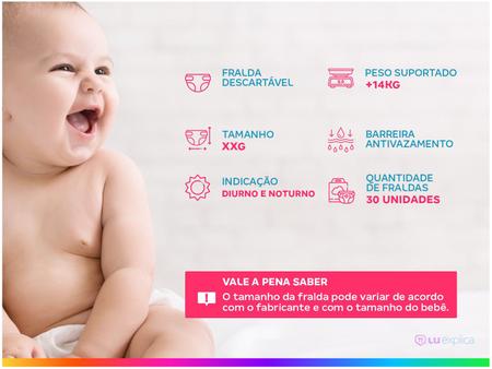 Imagem de Fralda Pampers Confort Sec Tam. XXG + de 14kg