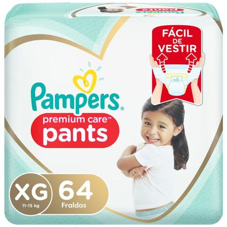Imagem de Fralda Pampers Pants Premium Care Tamanho XG 64 Unidades
