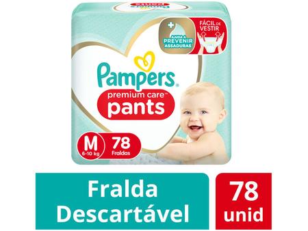 Imagem de Fralda Pampers Premium Care Pants Calça Tam. M