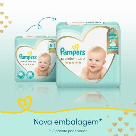 Imagem de Fralda Pampers Premium Care Tamanho XG Pacote Hiper 60 Fraldas Descartáveis