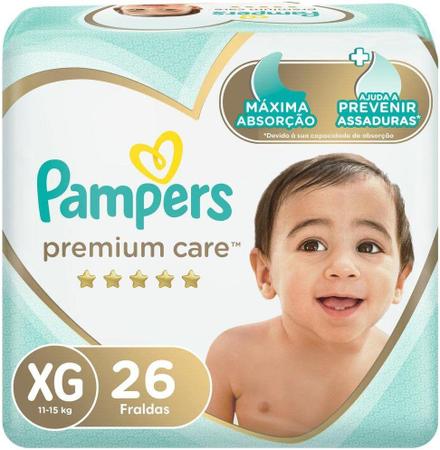 Imagem de Fralda Pampers Premium Care XG 26 unidades