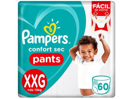 Imagem de Fraldas Calça Pampers Pants Confort Sec Tam. XXG