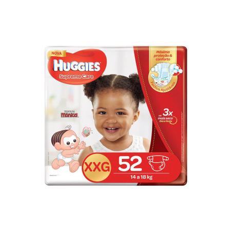 Imagem de Fraldas Huggies Hiper Supreme Care 312 Unidades 104 XG e 208 XXG