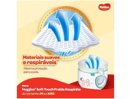 Imagem de Fraldas Huggies Soft Touch Roupinha Tam G