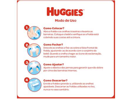 Imagem de Fraldas Huggies Supreme Care Tam P 0 a 6kg 48 Unidades