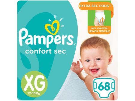 Imagem de Fraldas Pampers Confort Sec Jumbo Tam. XG