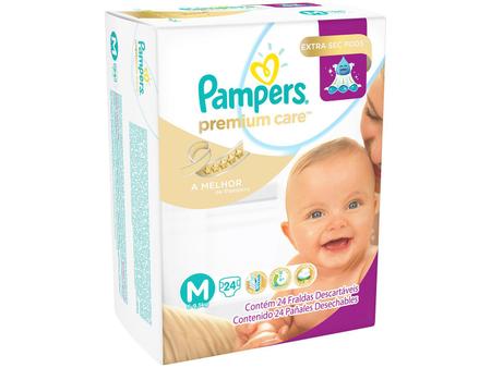 Imagem de Fraldas Pampers Premium Care Tam M