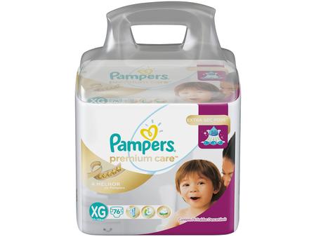 Imagem de Fraldas Pampers Premium Care Tam. XG 76 Unidades