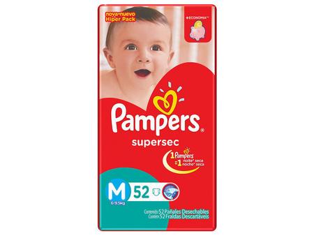 Imagem de Fraldas Pampers Supersec Hiper M