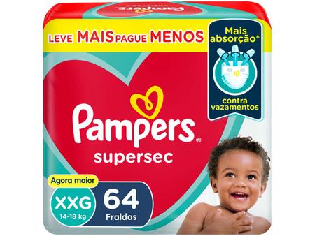 Imagem de Fraldas Pampers Supersec