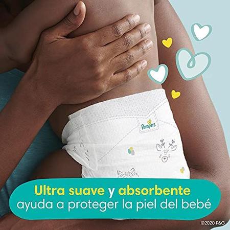 Imagem de Fraldas Recém-Nascida/Tamanho 1 (8-14 lb), 164 Conde - Pampers Swaddlers Fraldas descartáveis para bebês, pacote enorme (embalagem pode variar)