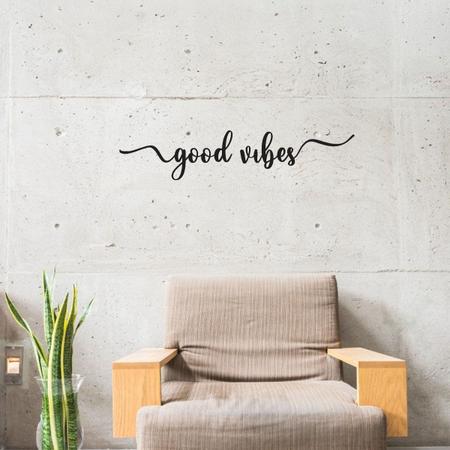 Lettering Good Vibes - Studio Seu Moa - Loja de Decoração